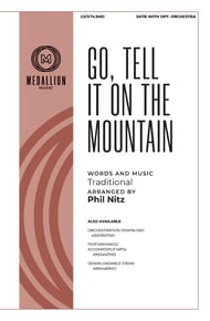 Go, Tell It on the Mountain SATB choral sheet music cover Thumbnail